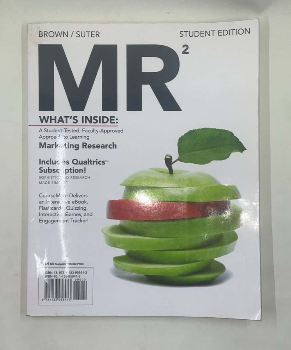 Cengage MR2 Student Edition Textbook Marketing Research